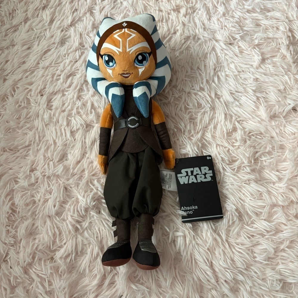 Ahsoka Tano Plush Star Wars Disney 16" NEW Doll Stuffed Toy